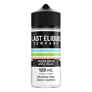 Buy Frozen Green Apple Peach 120mL – Last E-Liquid Company