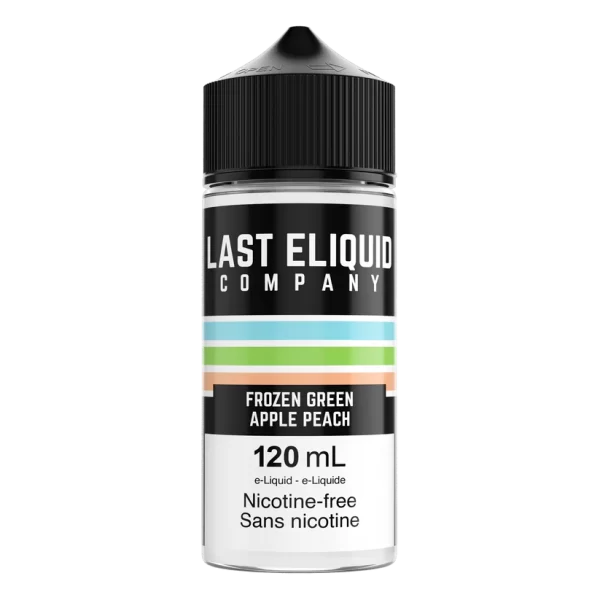 Buy Frozen Green Apple Peach 120mL – Last E-Liquid Company
