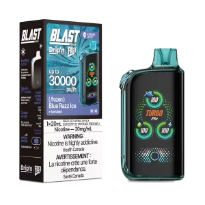 Drip'n Blast 30K Blue Razz Ice Disposable Vape