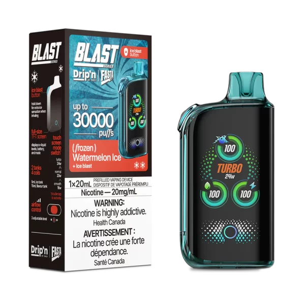 Drip'n Blast 30K Watermelon Ice Disposable Vape