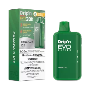 ENVI Drip'n 28K Canada D Ice Disposable Vape