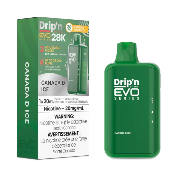 ENVI Drip'n 28K Canada D Ice Disposable Vape