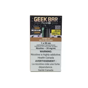 GEEK BAR PULSE X RECHARGEABLE DISPOSABLE VAPE COCONUT ICE