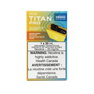 Stlth Titan 15k Pro Banana Berry Melon Ice Disposable