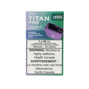 Stlth Titan 15k Pro Blueberry Watermelon Ice Disposable