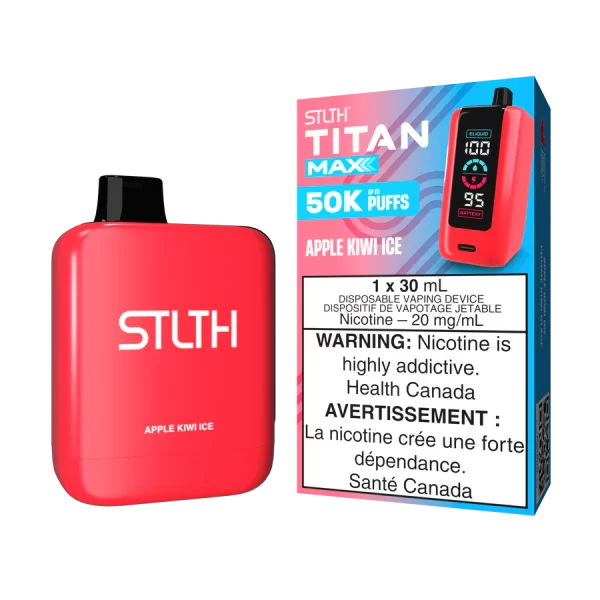 Stlth Titan Max Apple Kiwi Ice