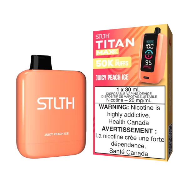 Stlth Titan Max Juicy Peach Ice