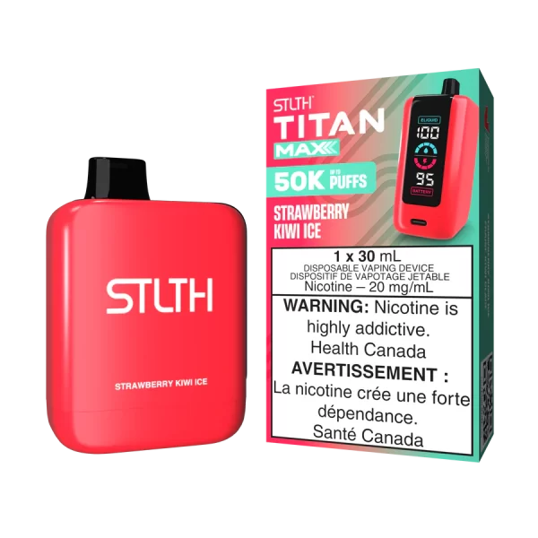 Stlth Titan Max Strawberry Kiwi Ice